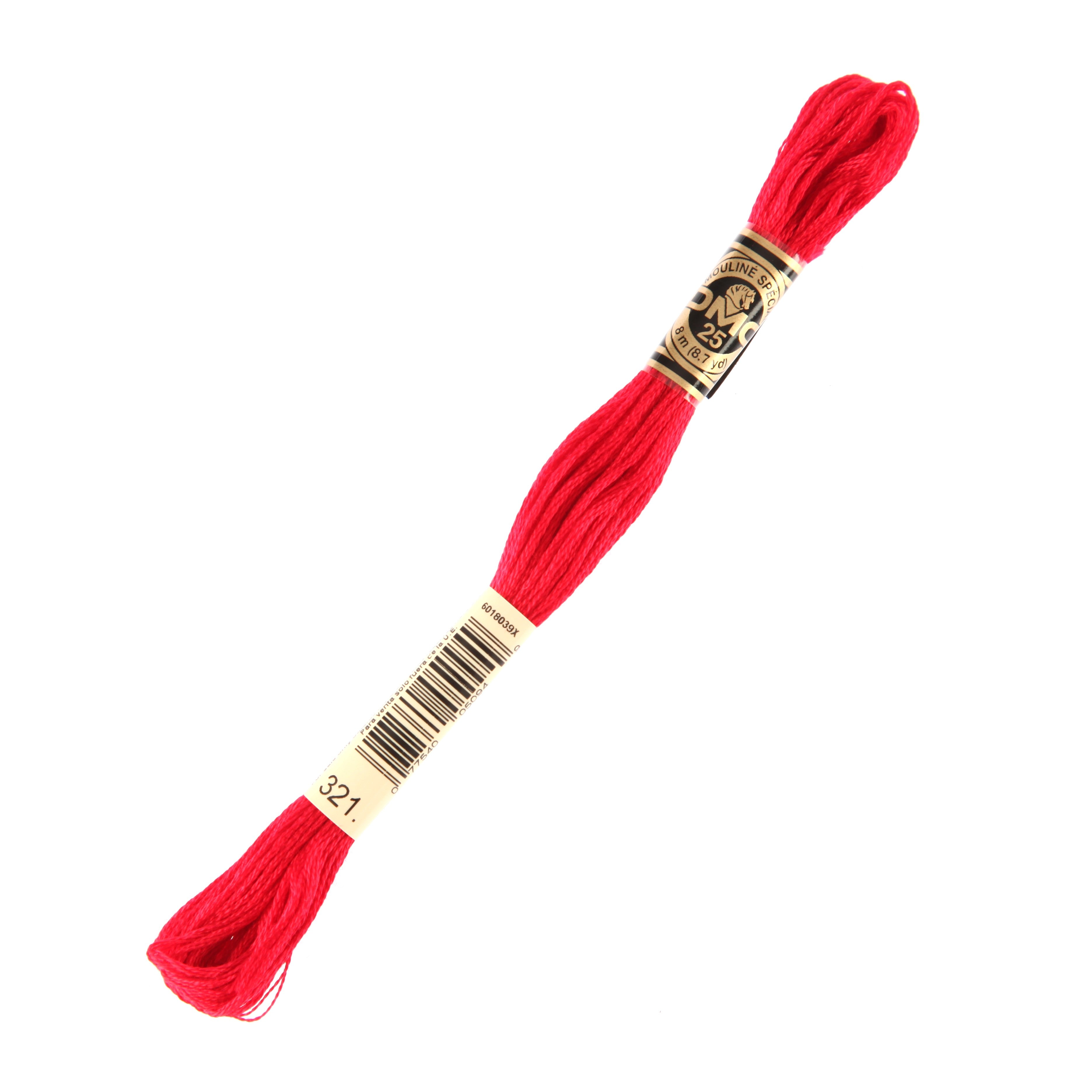 Dmc Muline Special 8 m Kırmızı Nakış İpliği - 321